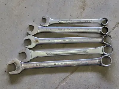 5/16" - 1-1/8" Combination Wrench Set (10pcs)