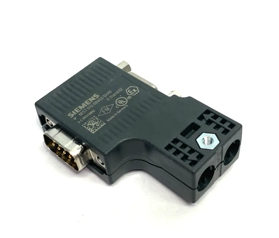 New | in-Stock Siemens SIMATIC DP Connection Plug for PROFIBUS 90° Bus Bars & Plugs Michigan US | Maverick Industrial Sales #1395253