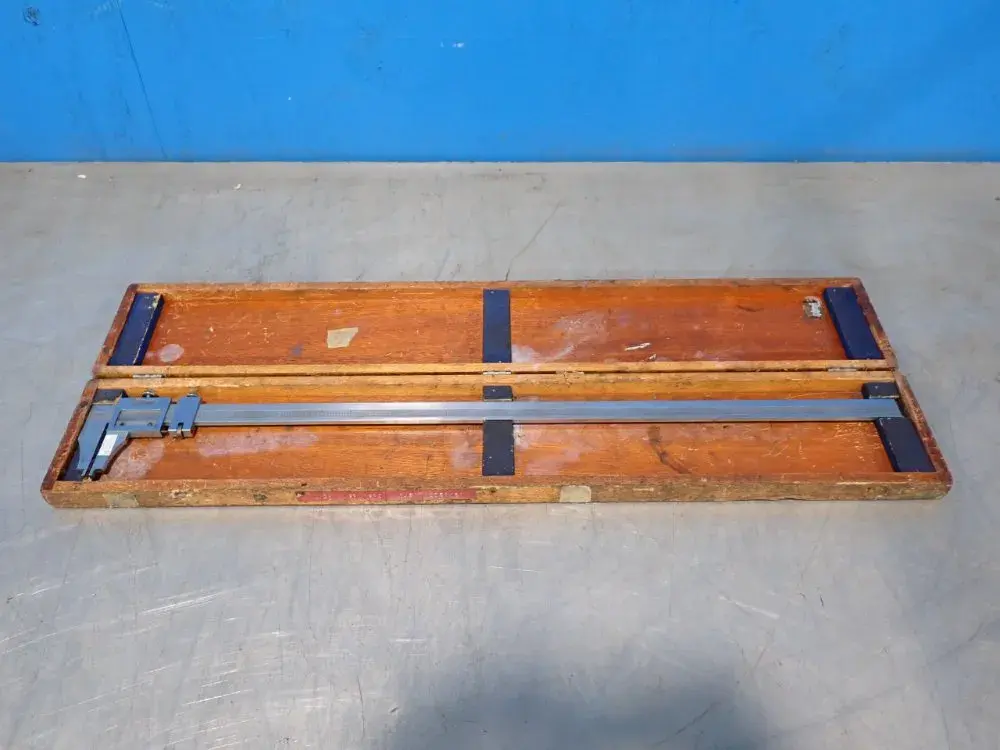 Used BROWN & SHARPE 571 Vernier Calipers Ohio US | HGR 24 #1233324