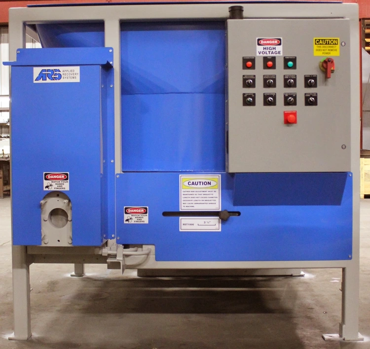 Used APPLIED RECOVERY SYSTEMS 1500 Briquetting Illinois US | Alan Ross Machinery #1124