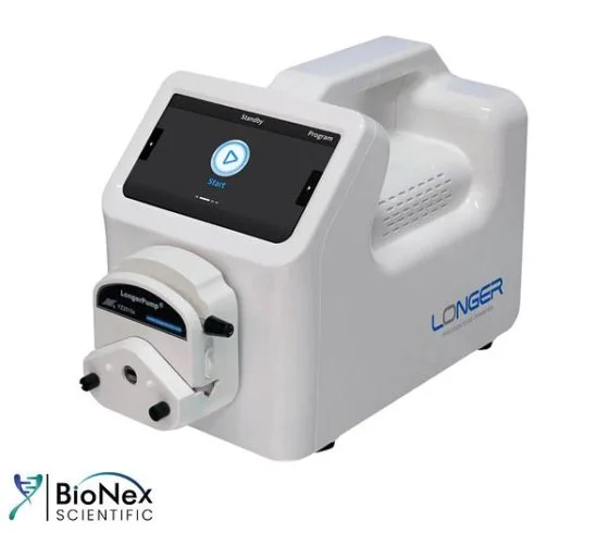 Used LONGER L100-1F-B PERISTALTIC PUMP (UNUSED) Positive Displacement Pumps New Jersey US | Bionex Scientific LLC #799689