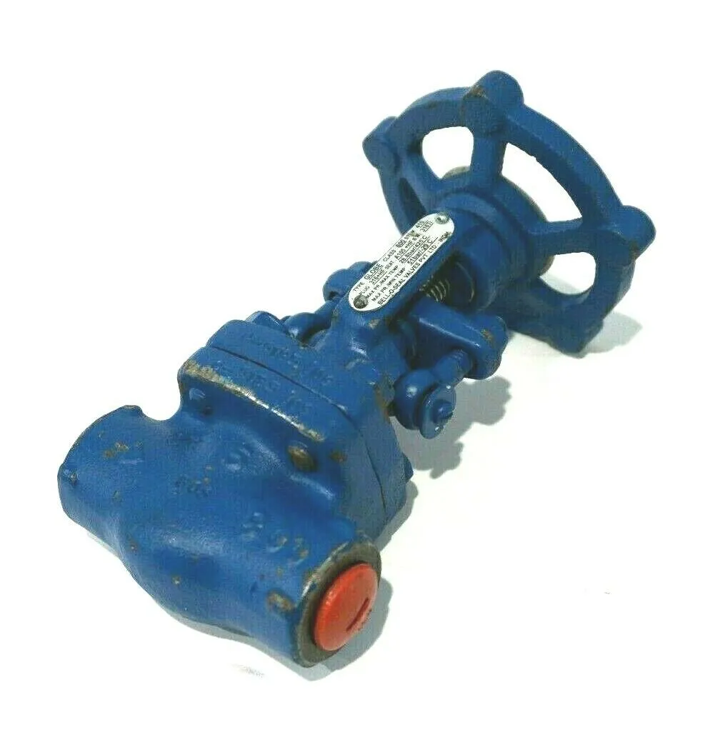 NEW BELLOW-O-SEAL CLASS 800 GLOBE VALVE
