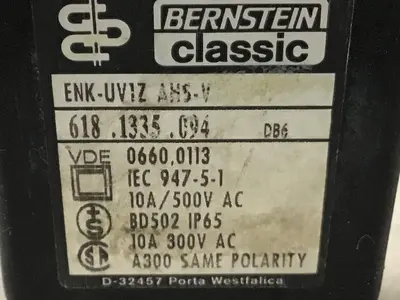 USED BERNSTEIN ENK-UV1Z AHS-V