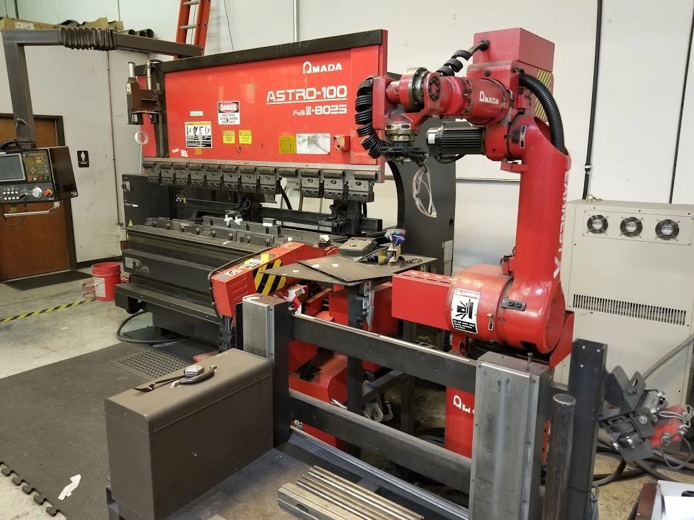 USED 1993 AMADA FBD8025 80 TON CNC PRESS BRAKE
