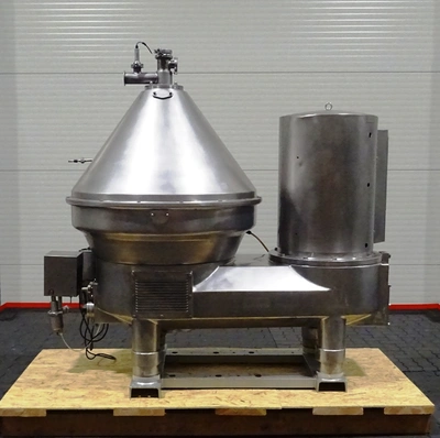 Westfalia MSD 300-01-777 warm milk separator, 316SS.