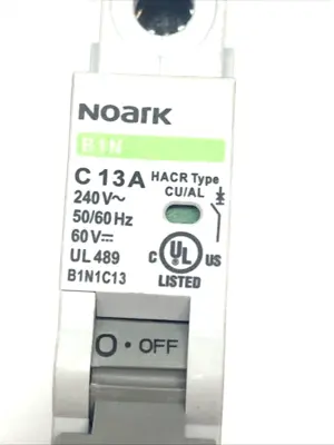USED NOARK CIRCUIT BREAKER C13A