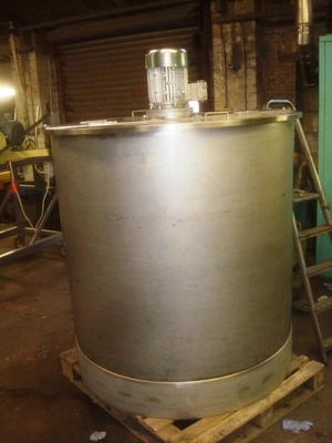 500 L Stainless Steel Open Top Tank