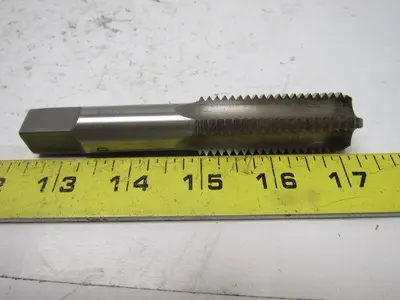 Butterfield No.1500 7/8"-9 3pc 4 Flute Tap Set Taper Plug Bottom HHS Bright