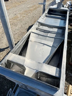 12' Long x 20" Wide Witte Fluid Bed Dryer/Classifier