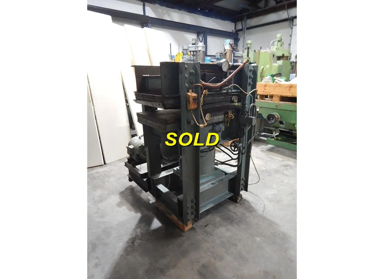 USED ALEXY HEATED PRESS 120 TON