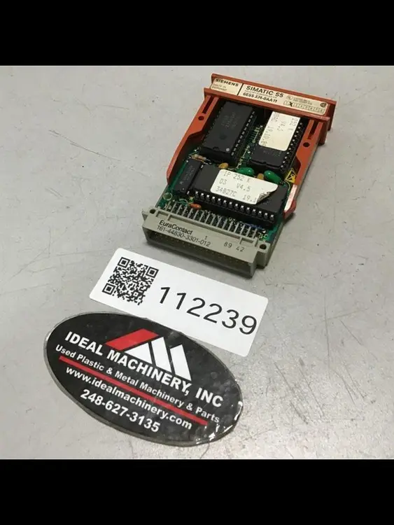 Used SIEMENS 6ES5 374-0AA11 Input / Output Modules | Ideal Machinery #625487