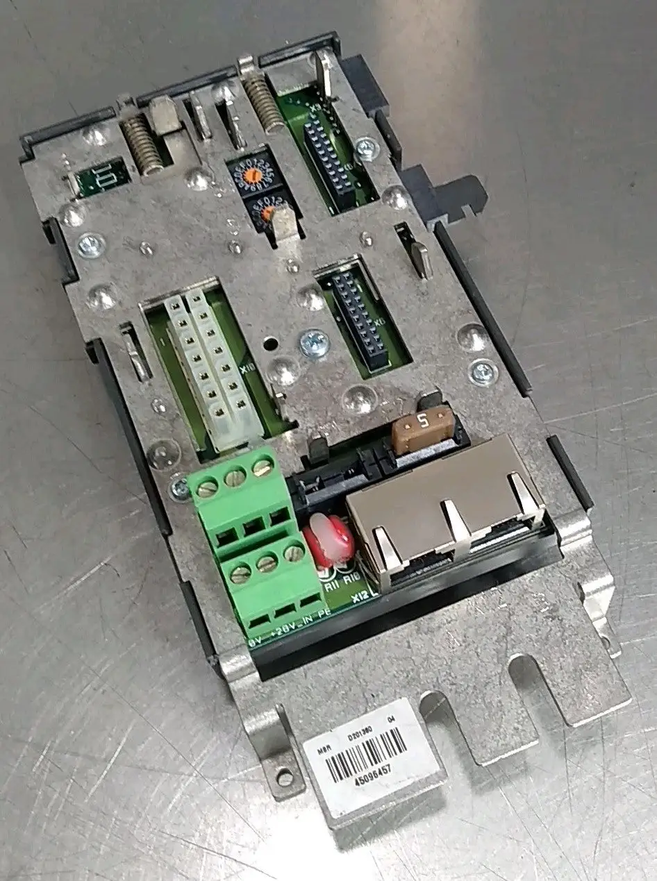 METSO D201380 PC Board PLC & ADD-ON Board Din Rail Loc3D62
