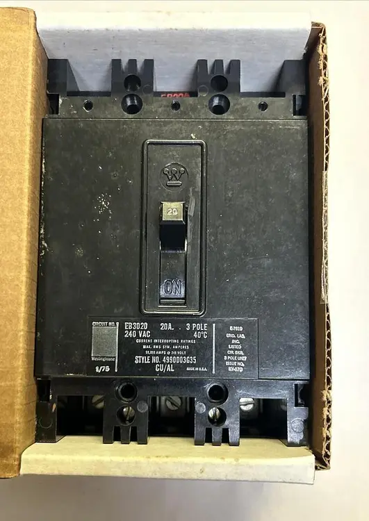 Used WESTINGHOUSE EB3020 Miscellaneous Equipment (Electrical & Power) | Surplus Asset Holdings #1201106