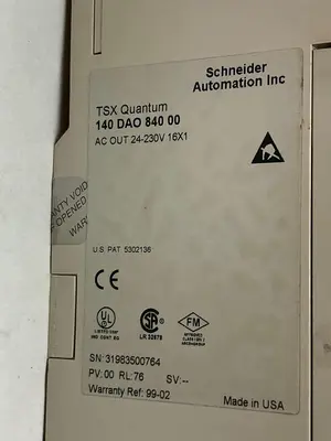 USED SCHNEIDER ELECTRIC 140-DAO-840-00