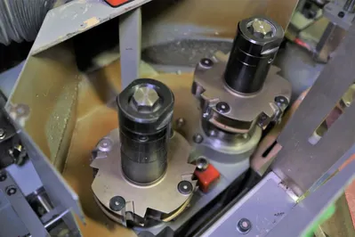 Paolini Bacci TTF1 T2M Miter Door Cutting Boring Moulding Machine