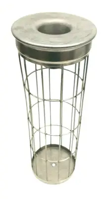 Hopper Vent Top Removal Cage 18" x 5-1/2" x 6-1/4" | Nucon Bulk Bag Filling System  - New Other