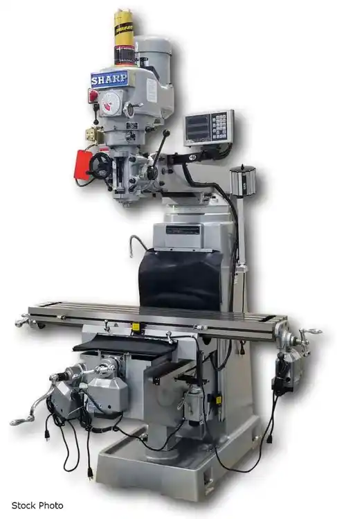 New | Build-to-Order SHARP TMV VERTICAL KNEE MILL Vertical Mills Minnesota US | SOMINN MACHINERY SALES #353603