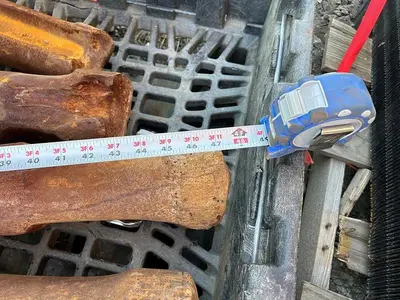 Used AFTERMARKET 6" X 47" CHISEL BIT FOR CABLE TOOL Tool Bits Pennsylvania US | East West Machinery & Drilling #1417314