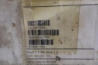 B-LOC Series B112 Size 2-1/2" Fenner Drives Install New Open Box Stock #3626