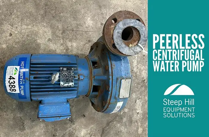 Used PEERLESS PUMP COMPANY C1020AM Centrifugal Pumps | Steep Hill Equipment Solutions #772514
