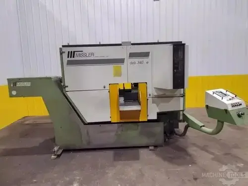 Used 2000 MISSLER DEB-340-CE Horizontal Band Saws Arizona US | KD Machinery #71065