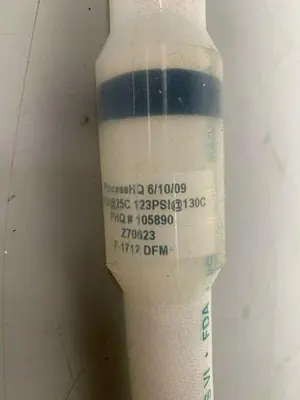 USED ADVANTAPURE APSM-P-0750 1" X 48" FLEXIBLE SILICONE HOSE 150 PSI