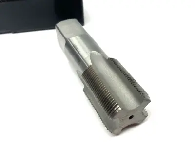 USED INTERSTATE STRAIGHT FLUTE TAP: M32X1.5 METRIC FINE, 4 FLUTE, BOTTOMING