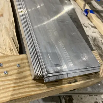 Unknown | Cable Tray Barrier 6 Inches Deep, 1/2" Bend, 144 Inches Long LOT OF 10 PCS - New – Open box