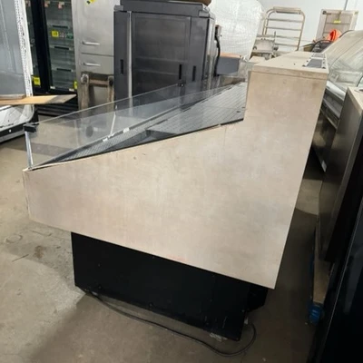72-0479 JSI RBS046H 75" Self Contained Slanted Produce Display Cooler Case