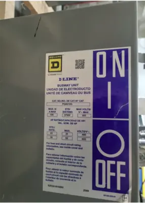 SQUARE D PQ4610G I-Line Busway Plug-In Unit Miscellaneous | Tekmart International Inc. (2)