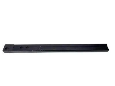 USED DESTACO ROBOHAND PNEUMATIC TELESCOPING LINEAR BASE 13" DAMAGED