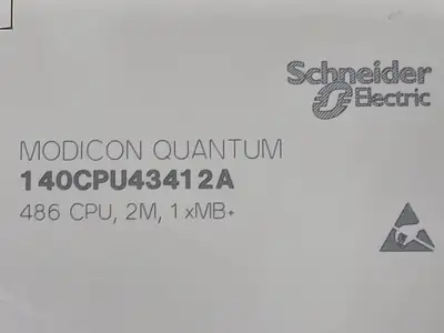 USED SCHNEIDER ELECTRIC 140CPU43412A