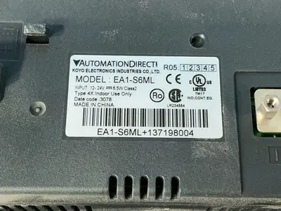 Used AUTOMATIONDIRECT EA1S6ML Automation Control (HMI) Ohio US | HGR 24 #1406046