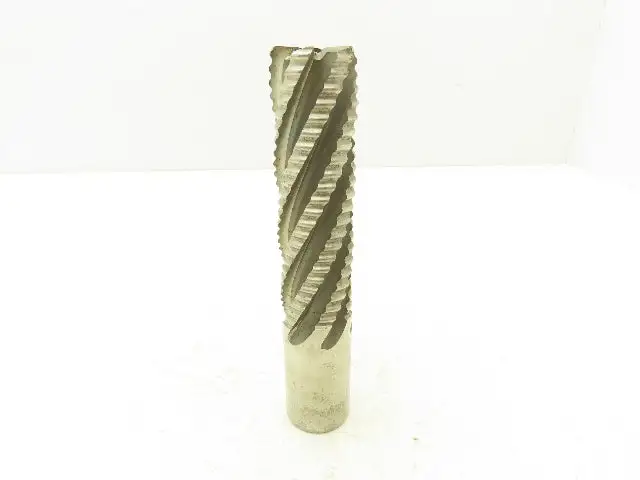 Brubaker Tool 93877 Acculead 6 Flute Coarse Pitch Rougher 1.25 DIA X 4" LOC