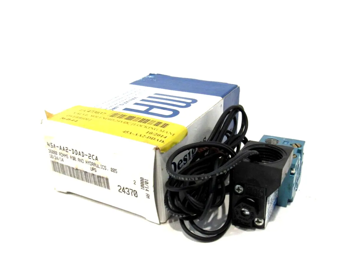 NEW MAC VALVES 45A-AA2-DDAD-2CA VALVE 45AAA2DDAD2CA