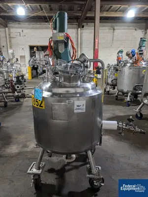 USED Precision 150 Liter Precision Stainless Reactor, 316L S/S, 45/100#