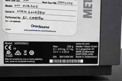 USED METTLER - TOLEDO ME1002E