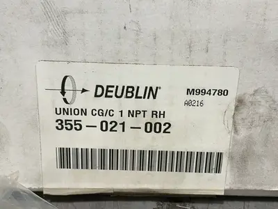 Used DEUBLIN 355021002 Parts (Hydraulics and Pneumatics) Ohio US | HGR 24 #1549621
