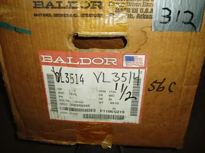 USED BALDOR VM3514
