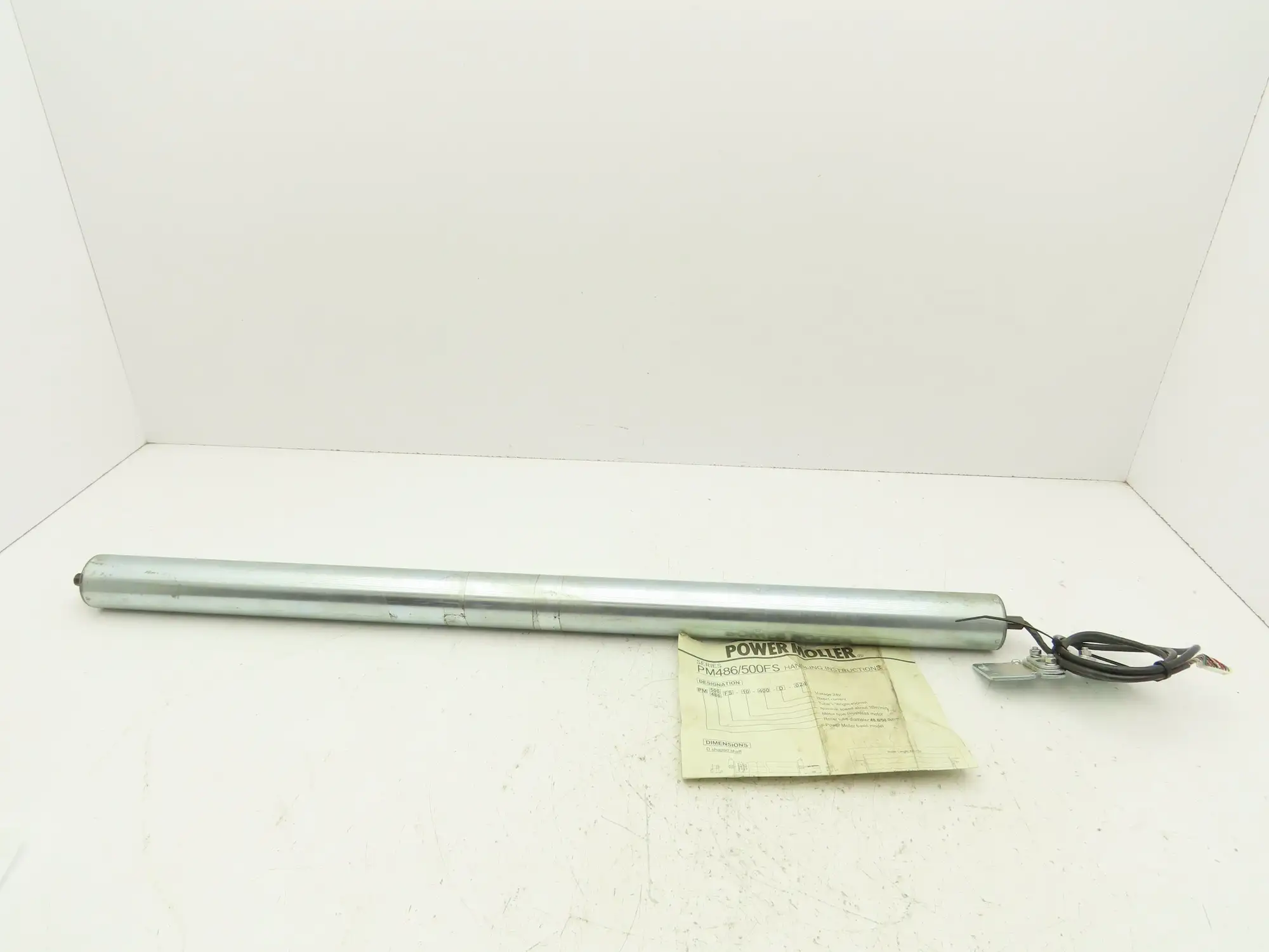 Itoh Denki PM486FS Power Moller Motorized Conveyor Roller 1.9" Dia 798mm 24VDC
