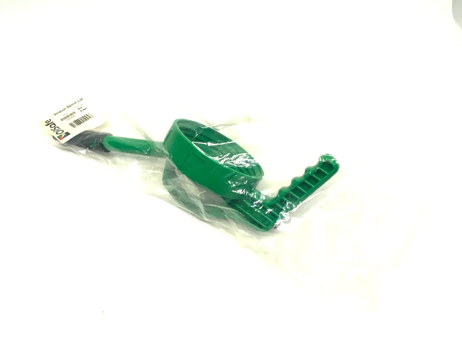 NEW OILSAFE STRETCH SPOUT LID, MID GREEN