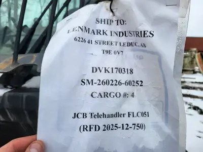 Used JCB 555-170 Telehandlers British Columbia CA | Lenmark #913476