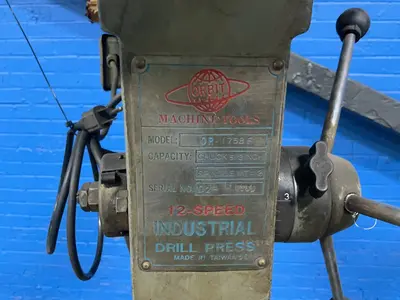 Used ORBIT OR1758F Heavy Duty & Sensitive Single Spindle Drills Ohio US | HGR 24 #1280223