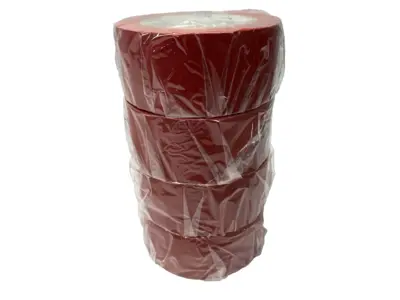 NEW ULINE INDUSTRIAL VINYL SAFETY TAPE RED 2" X 36 YDS LOT OF 4