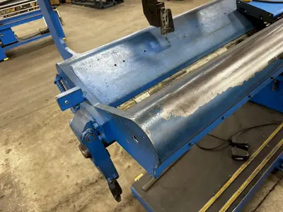 54" JETLINE MODEL #SWC-3A SEAM WELDER WITH SYNCROWAVE 250DX WELDER: YOBRO #23913