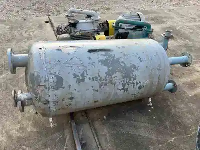 100 gal m&m welding ss pressure vessel