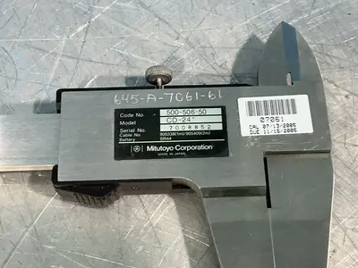 Used MITUTOYO 50050650 / CD24” Digital Calipers Ohio US | HGR 24 #1251091