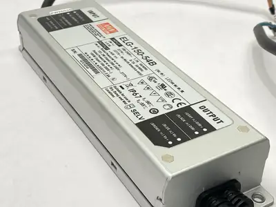 ELG-150-54B | Mean Well  Waterproof Power Supply 2.4A 12-54VDC - Used