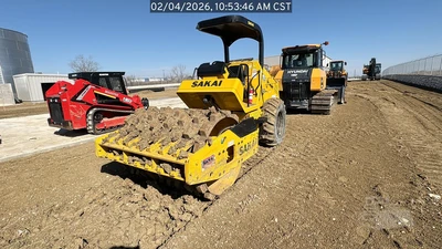 Used 2025 SAKAI SV414T Single Drum Rollers Texas US | National Equipment Dealers #1422625