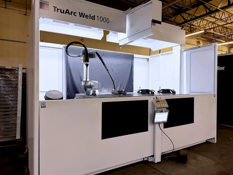 Used 2021 TRUMPF TRUARC WELD 1000 Arc Welders Illinois US | Machine Factory Outlet #1262719